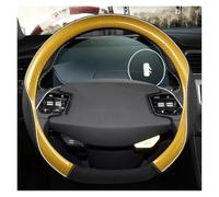 Steering Wheel Protectors Carbon Fiber Car Steering Wheel Cover For KIA EV6 EV6 GT EV6 For GT-line 2021 K5 KX5 K2 K3 GT For Brand(GOLD D)