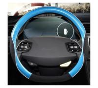 Steering Wheel Protectors Carbon Fiber Car Steering Wheel Cover For KIA EV6 EV6 GT EV6 For GT-line 2021 K5 KX5 K2 K3 GT For Brand Wheel Cover(BLUE D)