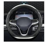 Steering Wheel Protectors D Shape Car Steering Wheel Cover For VW For Sharan For Passat For Caddy For Touran For Tiguan 2015-2021(WHITE)