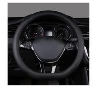 Steering Wheel Protectors D Shape Car Steering Wheel Cover For VW For Teramont For Atlas For T-Roc T-cross 2017-2021 Wheel Cover(Black)
