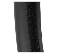 Steering Wheel Protectors DIY Hand-sewing Microfiber Leather Braid On The Steering Wheel Cover For POLO 6N2 For LUPO 2000 99A 2008 For GOLF MK4(Black)