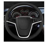 Steering Wheel Protectors Genuine Leather Car Steering Wheel Braid Cover For Buick For Excelle XT GT For Encore For Opel For Mokka(Green Thread)