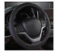 Steering Wheel Protectors Microfiber Leather Car Steering Wheel Cover 38cm For BMW X1 X2 X3 X4 F06 F10 F15 F16 F20 F21 F25 F26 F30 F32 F80 F82(Black)