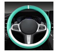 Steering Wheel Protectors Microfiber Leather Car Steering Wheel Cover 38cm For BMW X1 X2 X3 X4 F06 F10 F15 F16 F20 F21 F25 F26 F30 F32 F80 F82(GREEN)