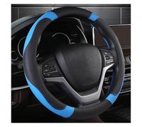 Steering Wheel Protectors Microfiber Leather Car Steering Wheel Cover 38cm For BMW X1 X2 X3 X4 F06 F10 F15 F16 F20 F21 F25 F26 F30 F32 F80 F82(Blue)