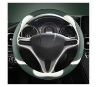 Steering Wheel Protectors PU Leather Car Steering Wheel Cover For Fit For Jazz For City 2009-2013 For Insight 2010-2014 For Civic 2004-2014(GREEN)