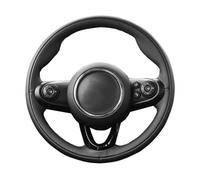 Steering Wheel Proter Car Steering Wheel Cover Customized Anti-Slip Microfiber Leather For Mini For Cooper For Clubman For Countryman Car Wheel Cover(Red)