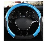 Steering Wheel Proter D Shape Car Steering Wheel Cover For Sharan For Passat For Caddy For Tiguan 2015-2021 For Teramont Car Wheel Cover(Blue)