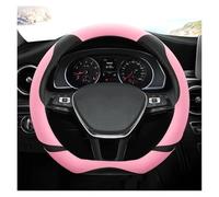 Steering Wheel Proter D Shape Car Steering Wheel Cover For VW For Golf 7 For Polo 2014-2022 For Scirocco For Jetta 6 2017-2022 For Santana 2016-2022 Car Wheel Cover(PINK)