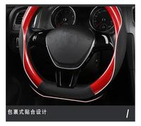 Steering Wheel Proter For Jetta 6 2017 2018 2019 For Santana 2016 Auto Accesorioss D Shape Steering Wheel Cover Car Wheel Cover(Black)