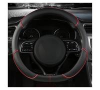 Steering Wheel Proter Pu Leather Car Steering Wheel Cover 38cm For Kia For Rio 2 3 4 X Line For Kombi Sedan K2 For K3 K4 K5 KX1 KX3 KX5 For Sportage Car Wheel Cover(RED D)