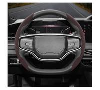 Steering Wheel Proter Snap-on Steering Wheel Cover For LINCOLN For Fit For Navigator For Corsair For Aviator For Continental MKZ MKX MKS For Town Car Wheel Cover(Mocha D 2-P)