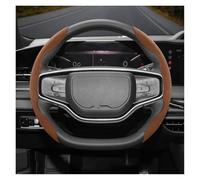 Steering Wheel Proter Snap-on Steering Wheel Cover For LINCOLN For Fit For Navigator For Corsair For Aviator For Continental MKZ MKX MKS For Town Car Wheel Cover(Brown D 2-P)