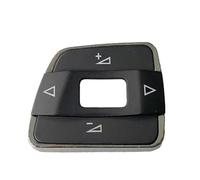 Steering Wheel Push Button Compatible With VW For Passat B7 2011 2012 2013 2014 2015 Car Steering Wheel Switch Control Button Cover Volume Audio Channel Cap Trim 3C8959537D(Plusminus-Left)