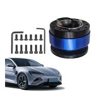 Steering Wheel Quick Release,Aluminum Steering Wheel Quick Hub - Compact Removable Small Replacement Adapter for Car Truck Boat Automotive Drift Adventure