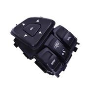 Steering Wheel Remote Control Compatible With Lincoln For MKX 2011-2015 Car Steering Wheel Switch Cruise Speed Control Left Right Button BT4T9E740CFW BT4T9E740AFW(Right)