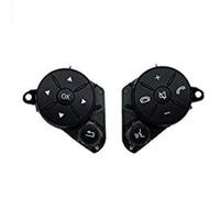 Steering Wheel Remote Switch Control Button, ABS MultiPurpose Left Side Replacement for W204 W212 - Durable Material, Easy Installation, Upgrade Your Car Controls