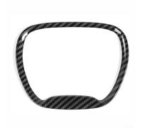 Steering Wheel Ring Cover for Dodge For Challenger Charger 2015+ Carbon Fiber Look ABS Accessory