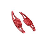 Steering Wheel Shift Paddle for Golf 8 MK8 R GTI R Line ABS Car Steering Wheel Shift Paddle Extension for Tiguan Passat Atlas CC Accessories(Carbon red)