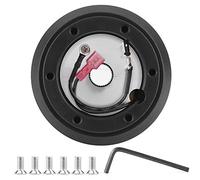 Steering Wheel Short Hub Adapter Black Quick Release Boss Kit SRK-160H Fit for Miata RX-7