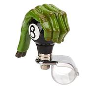 Steering Wheel Spinner, Green Hand Shape Easy Installation Steering Wheel Suicide Knob Unique Durable for Cars