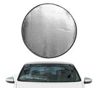 Steering Wheel Sun Shade Cover - Automotive Reflective Shield, Aluminum Foil Protector | Elastic Strap Heat Blocker Interior Accessory Summer Sun Protection Cooling Comfort Vehicle Use