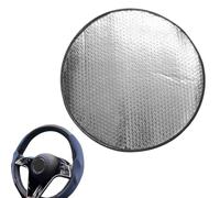 Steering Wheel Sun Shade Cover, Reflective Foil Auto Shield, Universal Viso | Steering Wheel Sun Shade Cover, Steering Wheel Sunshade, Aluminum Foil Reflective Auto Cover, Heat Defense, Vehicle Accessory
