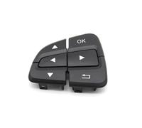 Steering Wheel Switch Button For Benz A B For GLA For GLS For GLE V Class W176 W246 W156 W166 W292 W117 W218 W231 Car Steering Wheel Menu Control Switch Buttons(Black-Left)