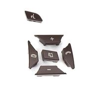 Steering Wheel Switch Button For Benz C E A For GLK For CLS Class W204 X204 W212 W218 W156 W176 W117 W172 W246 Car Steering Wheel Menu Control Switch Button(Right Brown)
