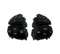 Steering Wheel Switch Button For Edge For Explorer For Flex Steering Wheel Cruise Speed Radio Control Switch Multifunction Button BT4T-9E740-AFW(1 Pair)