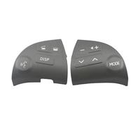 Steering Wheel Switch Button For Lexus ES240 ES350 2006-2012 Car Steering Wheel Control Button Covers Multifunctional Bluetooth Speaker Switch 84250-33190(High-Grey)