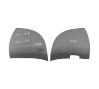 Steering Wheel Switch Button For Lexus ES240 ES350 2006-2012 Car Steering Wheel Control Button Covers Multifunctional Bluetooth Speaker Switch 84250-33190(Low-Grey)
