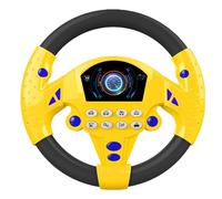 Steering Wheel Toy - 20CM Simulation Driving Car Toy Steering Wheel Kids Ky To Interactive, With Sound Effects And Turn Signals, Pretend Driving Toys Learning Educational Toys For Girls Boys