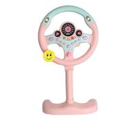Steering Wheel Toy - Electric Early Education Toy With Stand,Vertical Simulated Steering Wheel Kids Toy,With Music And Sound For Boys, Girls