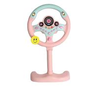 Steering Wheel Toy, Simulation Steering Wheel Car Seat Toy With Lights And Music, Vertical Simulation Steering Wheel Toy, Pretend Driving Steering Wheel Toy, Early Education Sounding Toy For Kids