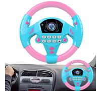 Steering Wheel Toy - Smooth and Safe Driving Toys for Driving Controller Portable with Funny Sound | Pretend to Drive Toy, Learn Educational Toys for Boys and Kids
