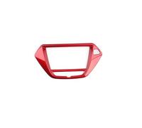 Steering Wheel Trim Car Interior For Chevrolet For Trailblazer For X10 2020-2023 Carbon Fiber ABS 8inch Screen Navigation Control Panel(21-23 Red)