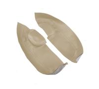 Steering Wheel Trim Car Interior For Dodge For Caravan 4 2004 2pcs Microfiber Leather Car Interior Front Door Armrest Handle Panel Cover Trim Decor Accessories(Beige)