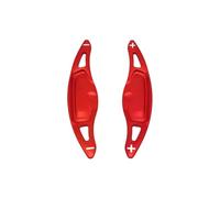 Steering Wheel Trim Car Interior For KIA For Soul 2022 2023 For LHD For RHD 2pcs Aluminum Steering Wheel Shift Paddle Wheel Shifter Extension(Red)