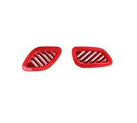 Steering Wheel Trim Car Interior For Kia For Sportage For NQ5 For LHD 2026 Red Dashboard Upper Air Outlet Cover Air Conditional Defrost Vent Grill Trim Frame(Red)
