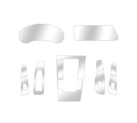 Steering Wheel Trim Car Interior For Mazda 3 For Axela 2019-2024 Car Interior Film Center Console Navigation Screen Gear Transparent TPU Protective Film Anti-scratch(Left Hand Drive)