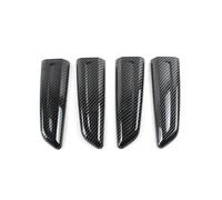 Steering Wheel Trim Car Interior For Q2 2018-2021 Car Door Armrest Handle Panel Cover Trim Strips Decorative Carbon Fiber Color Decals Interior Accessories