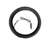 Steering Wheel Warmer,12V Heated Warm Breathable Auto Supplies | Black Steering Wheel Cover - for Trucks Pickups RV Camping Daily Commute Vehicle Travel Road Trip Work Driver Interior