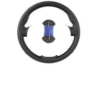Steering Wheel Wrap For BMW 3 Series E36 E46 1995-2000 For 5 Series E39 1995-1999 For 8 Series E31 1995-1997 Pu Leather Car Steering Wheel Cover Steering Wheel Cover(A-Blue thead)
