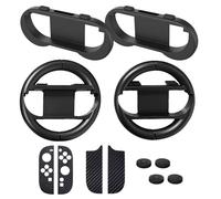 Steering Wheels & Controller Grips Racing Wheels Gaming Racing Steering Wheel for Switch2 Joy-Con Controllers
