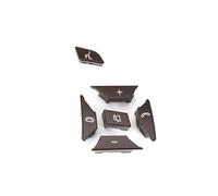 SteeringWheel Cruise Control Switch 2185400162 For Benz W204 X204 W212 W156 W246 C E A GLK Class Car Steering Wheel Control Menu Switch Button(Right Brown)