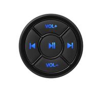 SteeringWheel Cruise Control Switch For Android IOS Car Steering Wheel Wireless Bluetooth-compatibl Remote Control Button 5KEY Car Kit Styling Media Volume Custom