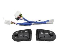 SteeringWheel Cruise Control Switch For Kia For Sportage 2011 2012 2013 2014 2016 96700-3W502 96700-4T000 With Wire Car Steering Wheel Audio Cruise Control Buttons(Switch - common wire)