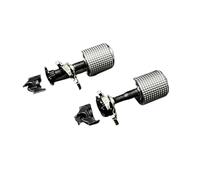 SteeringWheel Cruise Control Switch For Skoda For Octavia 3 ForA7 For Superb 3V MK3 For Yeti Multi-functional Steering Wheel Switch(Chrome 2pcs)