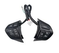 SteeringWheel Cruise Control Switch For Suzuki For Grand For Vitara II 2007-2013 Red Backlight Cruise Button Steering Wheel Control Switches Buttons(Carbon fibre)(Piano Black)